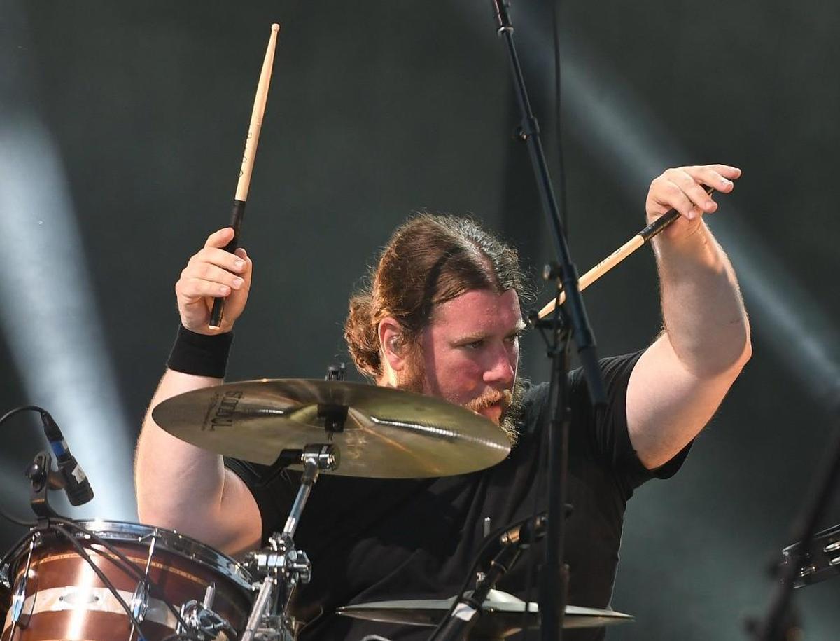 My Morning Jacket in concert July 9, 2017 at Raleigh, N.C.’s Red Hat Amphitheater.