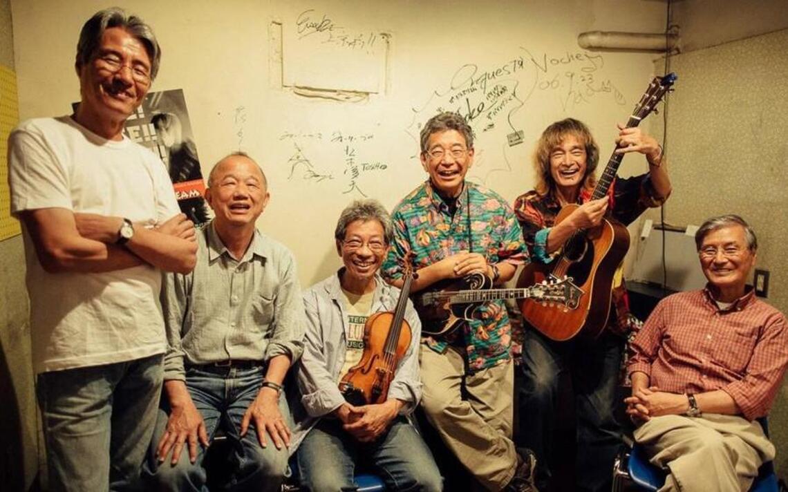 Bluegrass music brought these Japanese musicians together. Bluegrass week will reunite them again