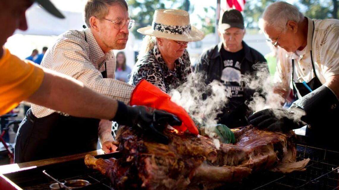 At this year’s NC Whole Hog Championship, the difference is in the sauce
