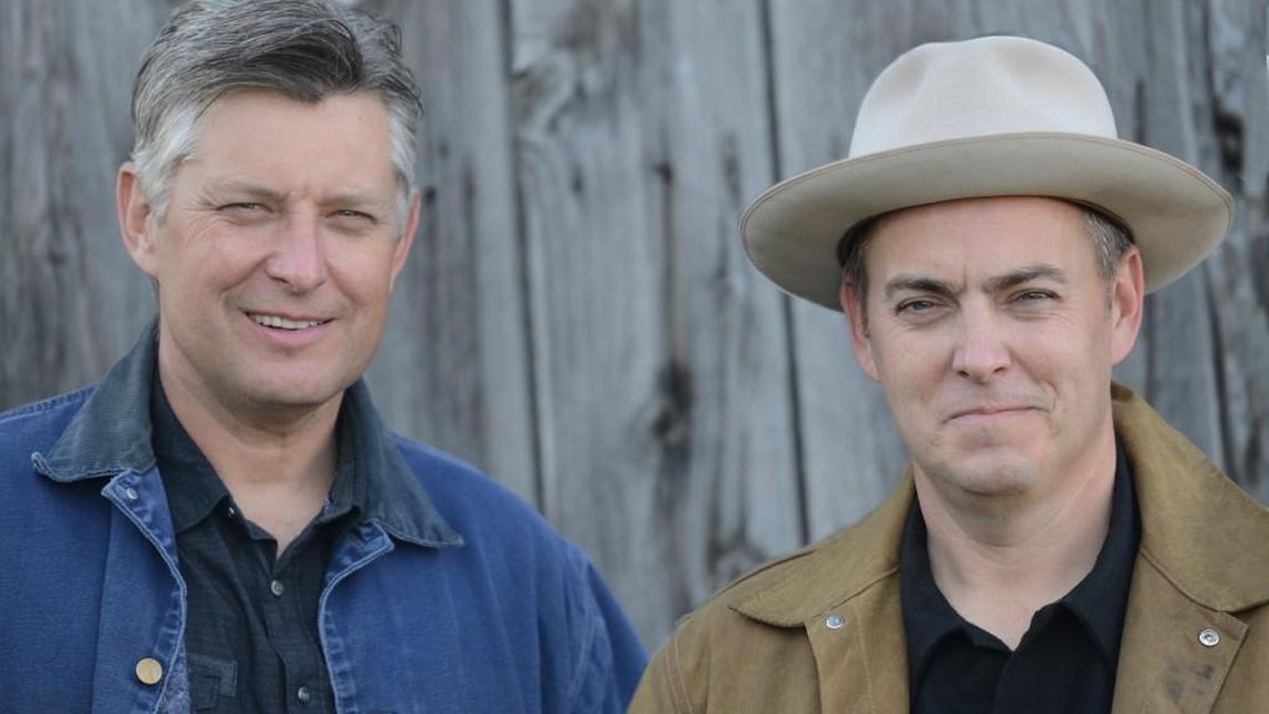 The Gibson Brothers are music veterans, but playing a Christmas show can make them nervous