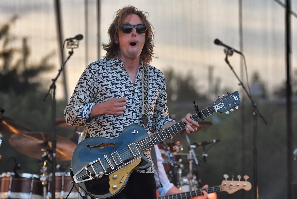 My Morning Jacket in concert July 9, 2017 at Raleigh, N.C.’s Red Hat Amphitheater.