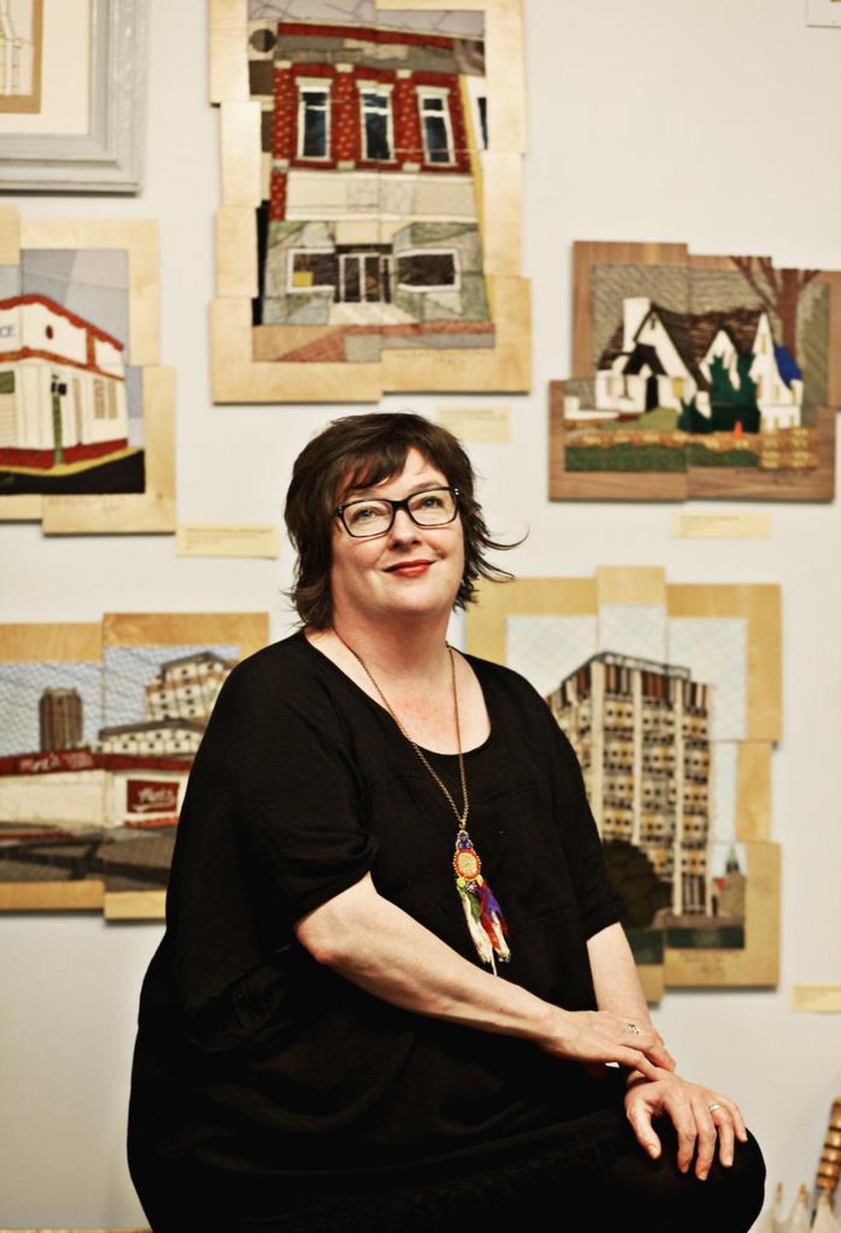 Caitlin Cary, long a presence in local music,  in her downtown Raleigh ArtSpace studio on Thursday, June 9, 2016. She will perform as part of Rod Abernethy's album release party with other big names in the Triangle music scene.