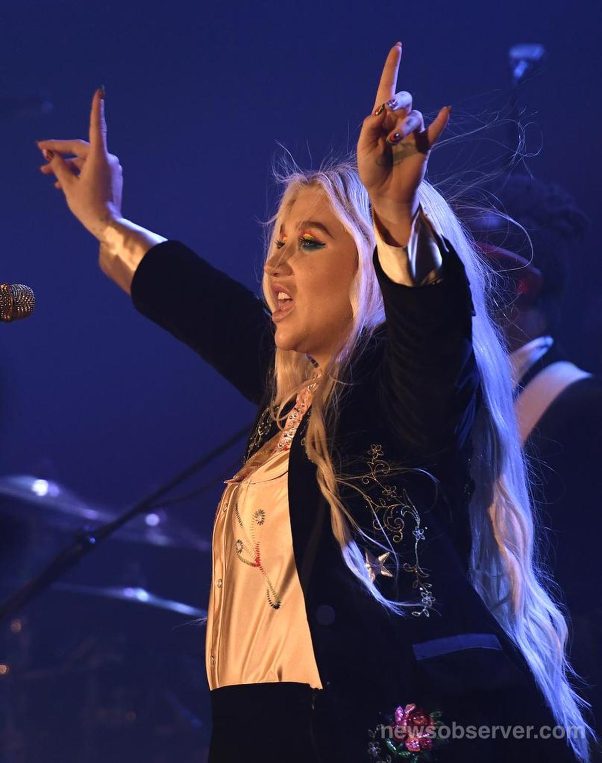 Kesha in concert Monday night, Oct. 2, 2017 at The Ritz in Raleigh, NC.