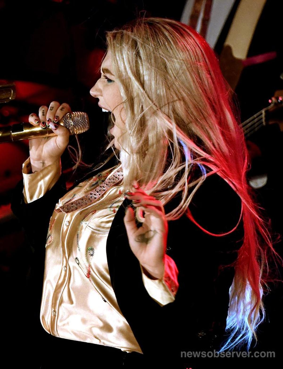 Kesha in concert Monday night, Oct. 2, 2017 at The Ritz in Raleigh, NC.