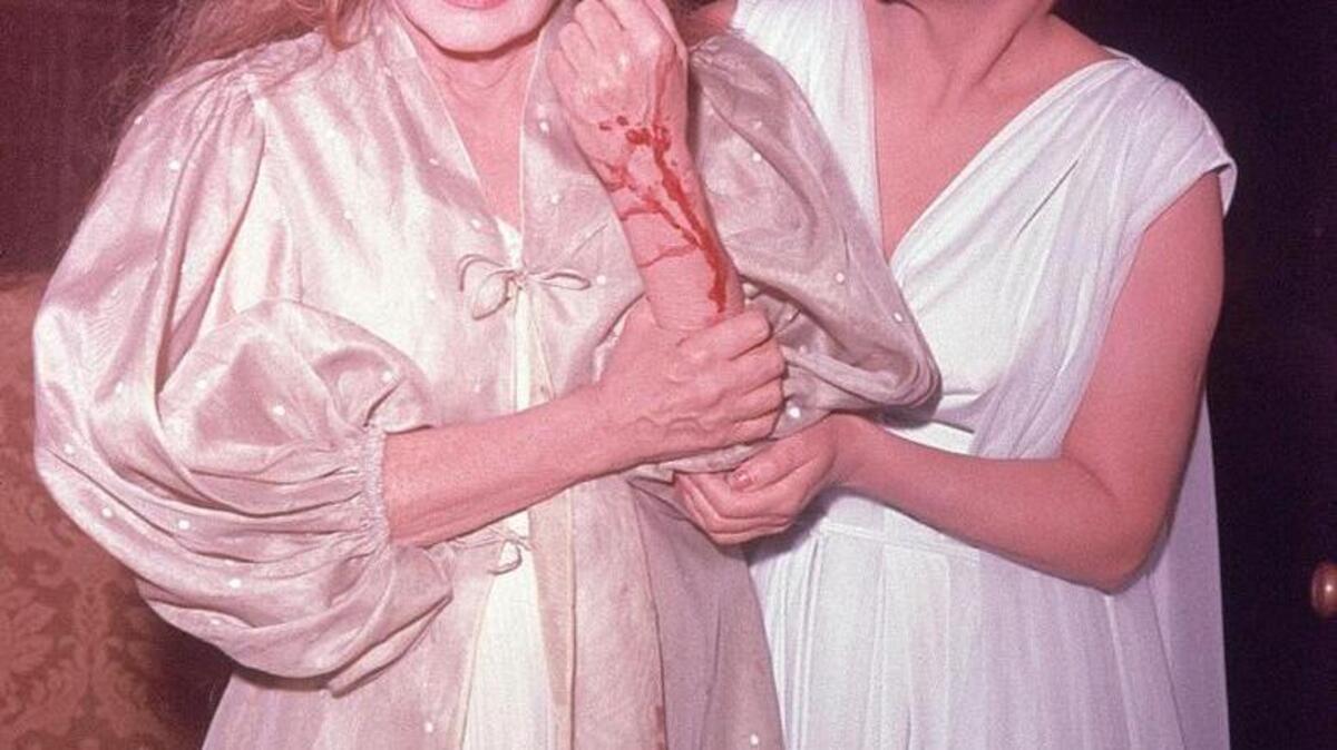 Bette Davis, left, Olivia de Havilland in “Hush ... Hush, Sweet Charlotte.”