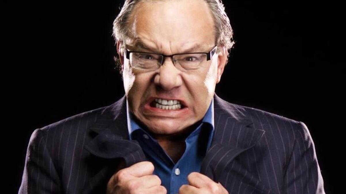 The venerable comic, Lewis Black, will perform Friday at the Durham Performing Arts Center.