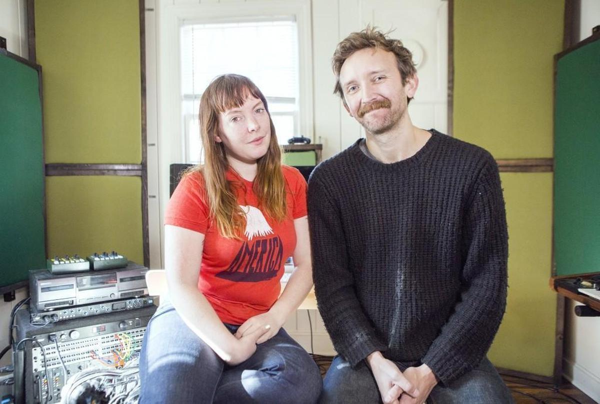 Amelia Meath and Nick Sanborn of Sylvan Esso are bringing several acts to Durham this fall.