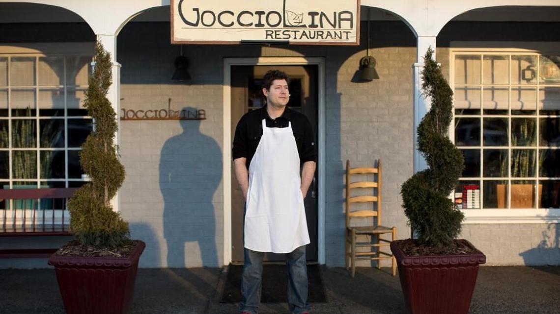 Greg Cox gave Best Restaurant honors to Gocciolina, Aaron Benjamin’s Italian gem in Durham, in 2015.