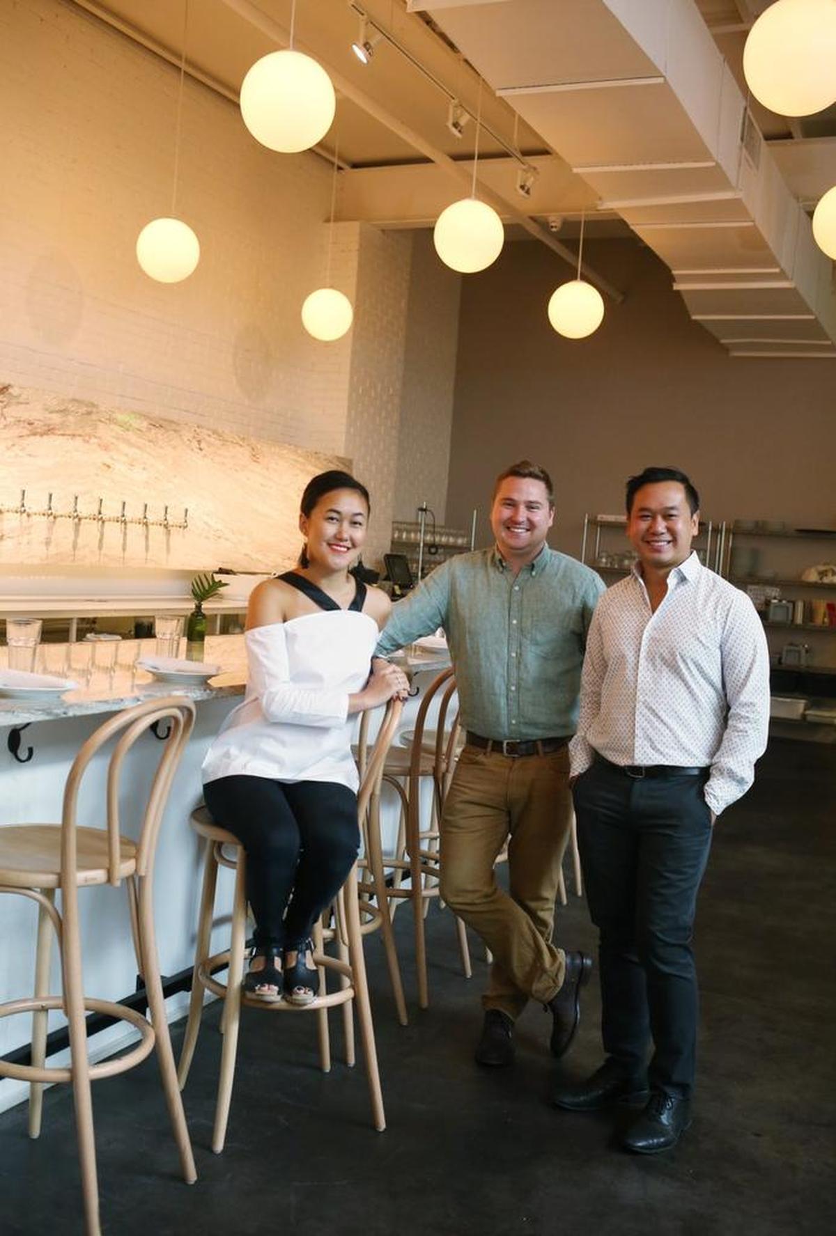 Brewery Bhavana, which Vanvisa, left, and Vansana Nolintha, right, opened in late March next door to Bida Manda in partnership with local brewer Patrick Woodson, pushes the envelope in ways that defy easy categorization.