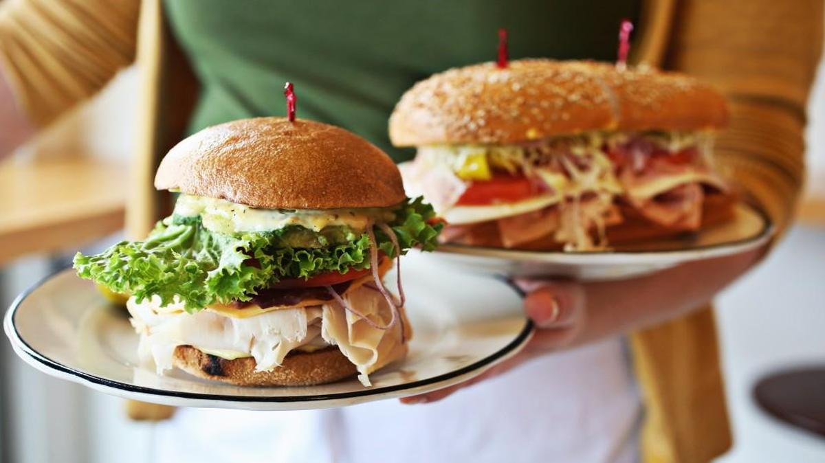 The menu at Lucky's Delicatessen divides sandwiches into two categories, inspired by Italian and Jewish deli traditions. The list offers something for just about every taste and mood.
