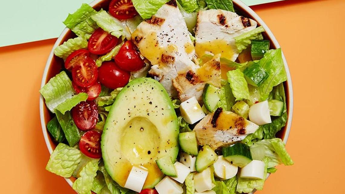 This month, we find relief from the summer heat in the cool green crunch of entree salads, such as the salads served at Chopt.