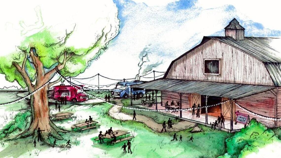 Imagine a mini-food truck rodeo every day. That will be County Fare