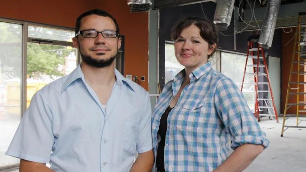 Justin and Katie Meddis, pictured in 2013, before opening Rose’s Meat Market and Sweet Shop at the corner of Morgan and Gregson streets in Durham. They will close the shop in July 2017 and reopen with more of a restaurant emphasis.