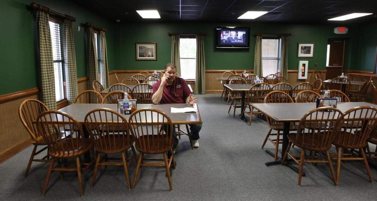 Worth Westbrook, a co-owner of McCall’s Barbecue and Seafood restaurant in Clayton, is photographed April 22, 2008, before the restaurant opened a plane crashed into the building the year before. Owners announced Jan. 3, 2018, the restaurant would close with the Goldsboro location remaining open.