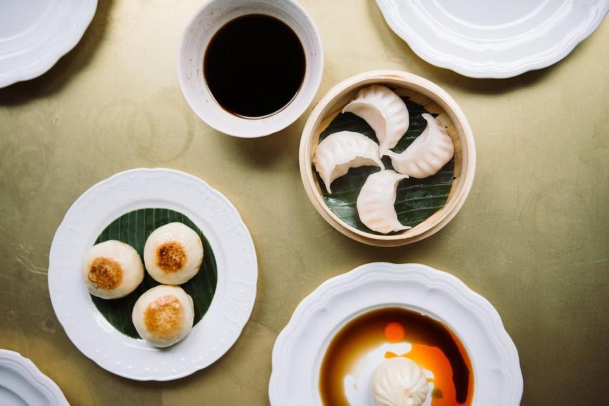 Brewery Bhavana – a restaurant in downtown Raleigh with craft beer, dim sum, flower shop and book store – opened in March 2017. Part of the building houses a restaurant with dim sum and some classic Chinese dishes.