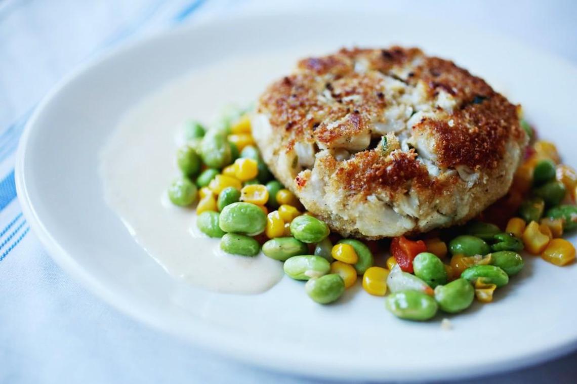 Bruno's Italian Bistro serves one of the best crab cakes around, packed with jumbo lumps and just enough filler to hold them together, pan-seared to a lacy brown turn.