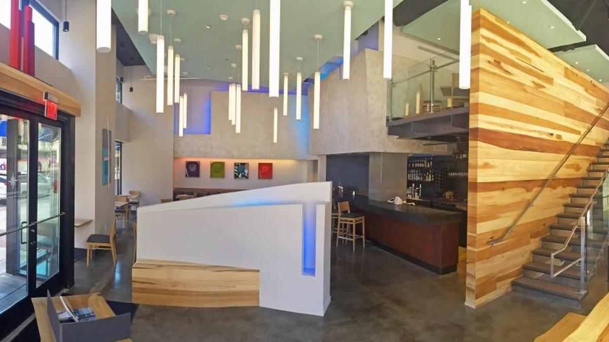 Inside the new Provenance restaurant in downtown Raleigh.