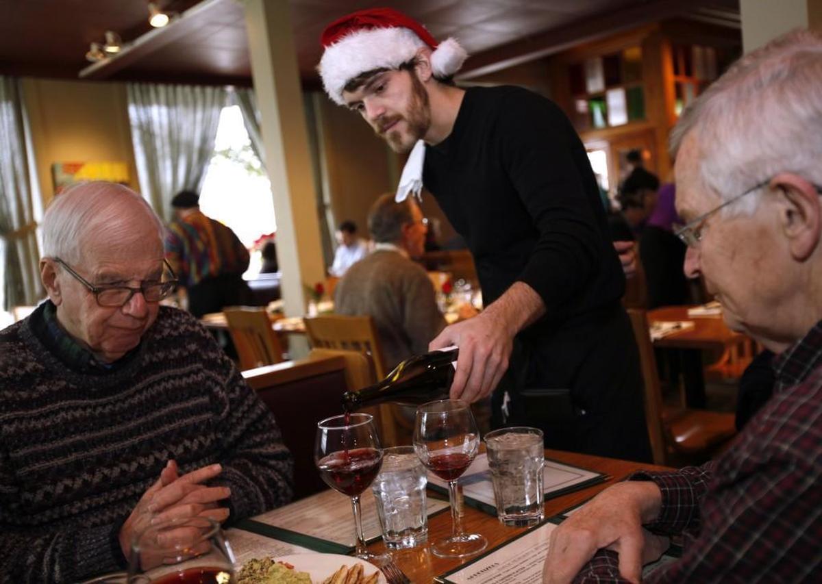 Irregardless Café, pictured in 2010, is open Christmas Eve, Christmas Day and New Year’s Eve.
