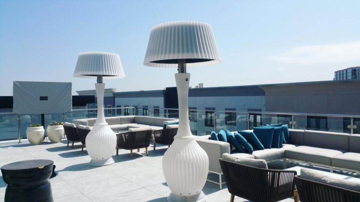 Level7, located on the seventh floor of the new AC Hotel in North Hills, has a rooftop lounge and terrace that overlooks stores, restaurants and apartments in North Hills.