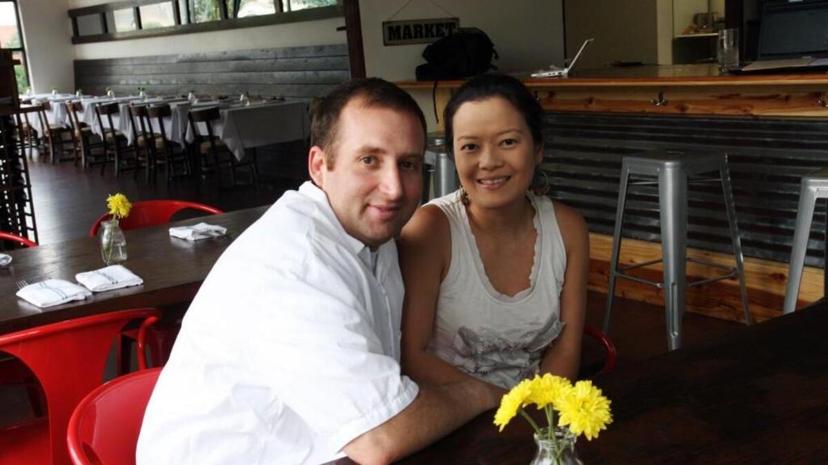 Chef Regan, left, and Dawn Stachler at their Apex restaurant, Little Hen, in 2012. Little Hen closed in 2017. Regan Stachler became the chef of Verandah restaurant in Cary’s Mayton Inn but recently left the post.