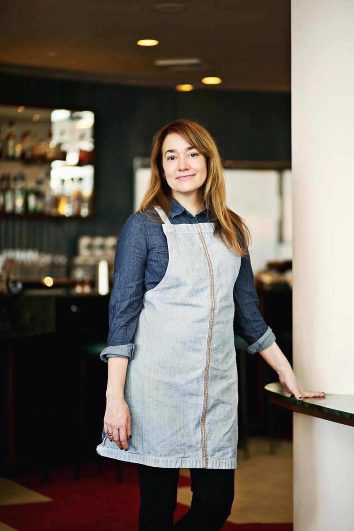 Chef Andrea Reusing of The Durham Restaurant in Durham on Thursday, Jan. 12, 2017. She is the acclaimed chef and owner of Lantern and The Durham restaurant.&nbsp;
