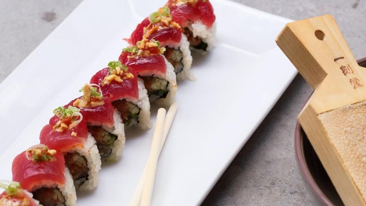 Guests at Sono in downtown Raleigh can order classic rolls, sashimi, nigiri and specialty rolls off the menu. Or, they can sit at the sushi bar for Omakase, an eight-course tasting menu.