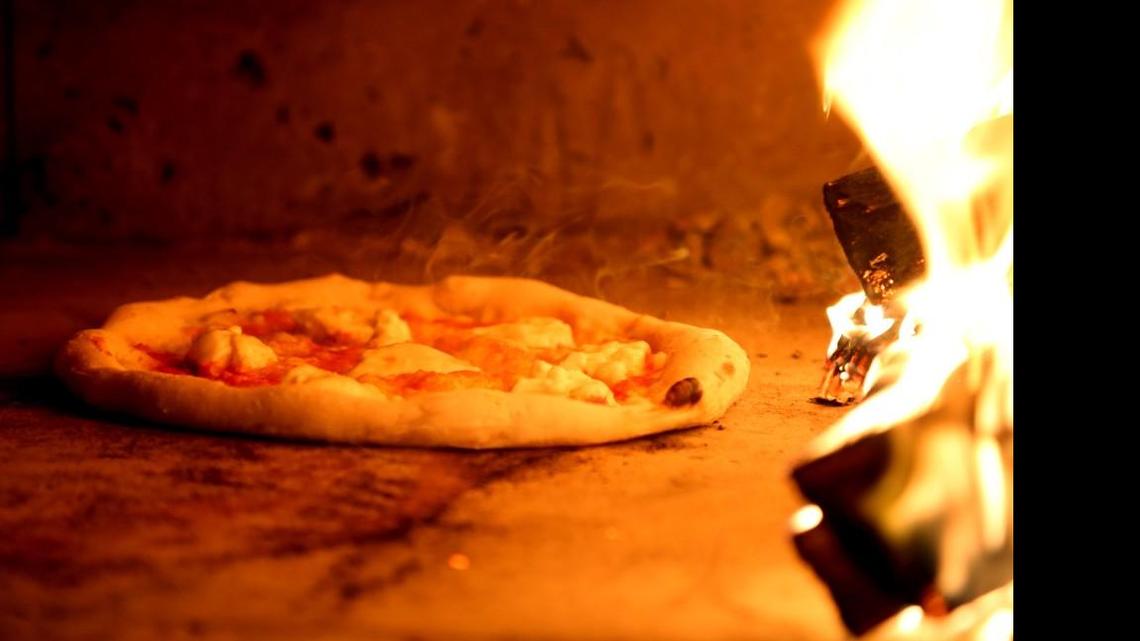 Napoli’s Neapolitan pizza is cooked in wood-fired oven in a food truck. It has plans to open in the Durham Food Hall and add gelato.