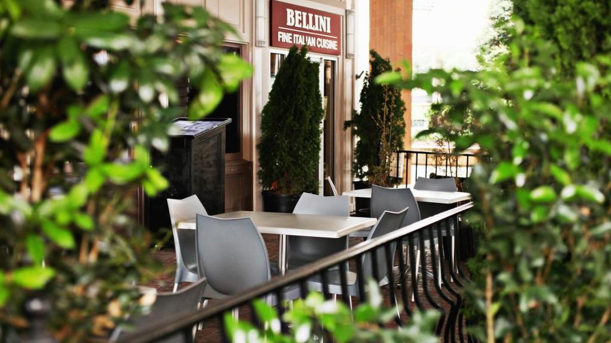 Bellini relocated from Fuquay-Varina to Cary’s MacGregor Village in January which includes a courtyard patio.