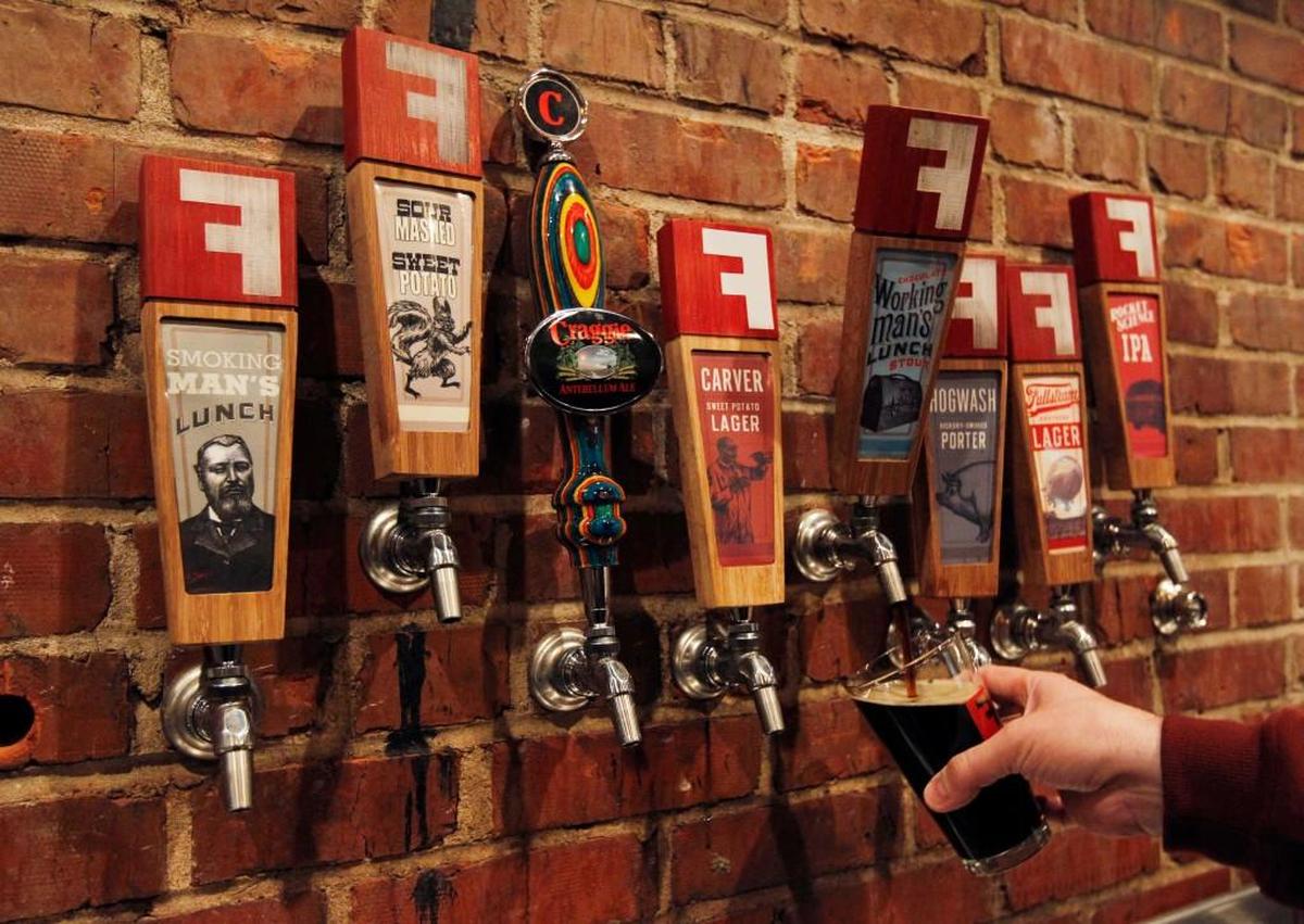 A pioneer in the local microbrewery movement, Fullsteam has for years been a popular gathering place for food trucks. Patrons got an in-house food option this past summer, when Fullsteam’s kitchen opened.
