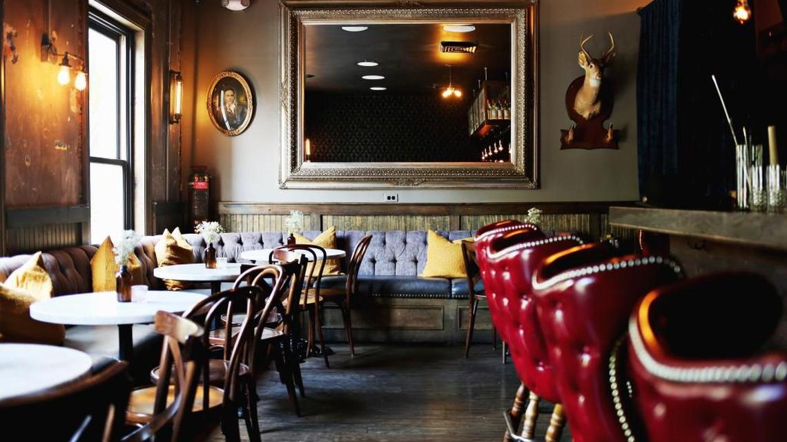 The Architect Bar & Social House has closed in downtown Raleigh, but its sister speakeasy bar The Green Light, pictured here, will remain open and unchanged.