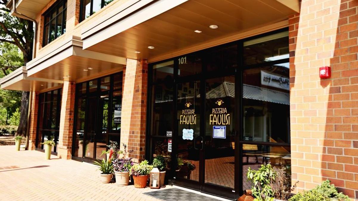Pizzeria Faulisi is located at 215 E. Chatham St. Suite 101 in Cary.