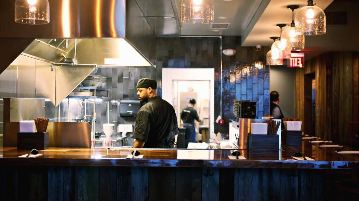 Tonbo Ramen, the two-story restaurant in downtown Raleigh, opens Tuesday, Feb. 6, 2018, as a downstairs ramen bar and upstairs izakaya, a Japanese pub.