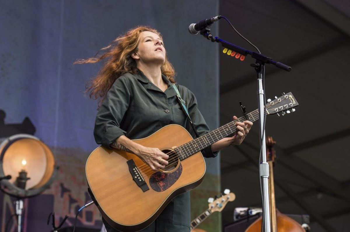 Neko Case performs at Memorial Hall in Chapel Hill Sept. 14th.
