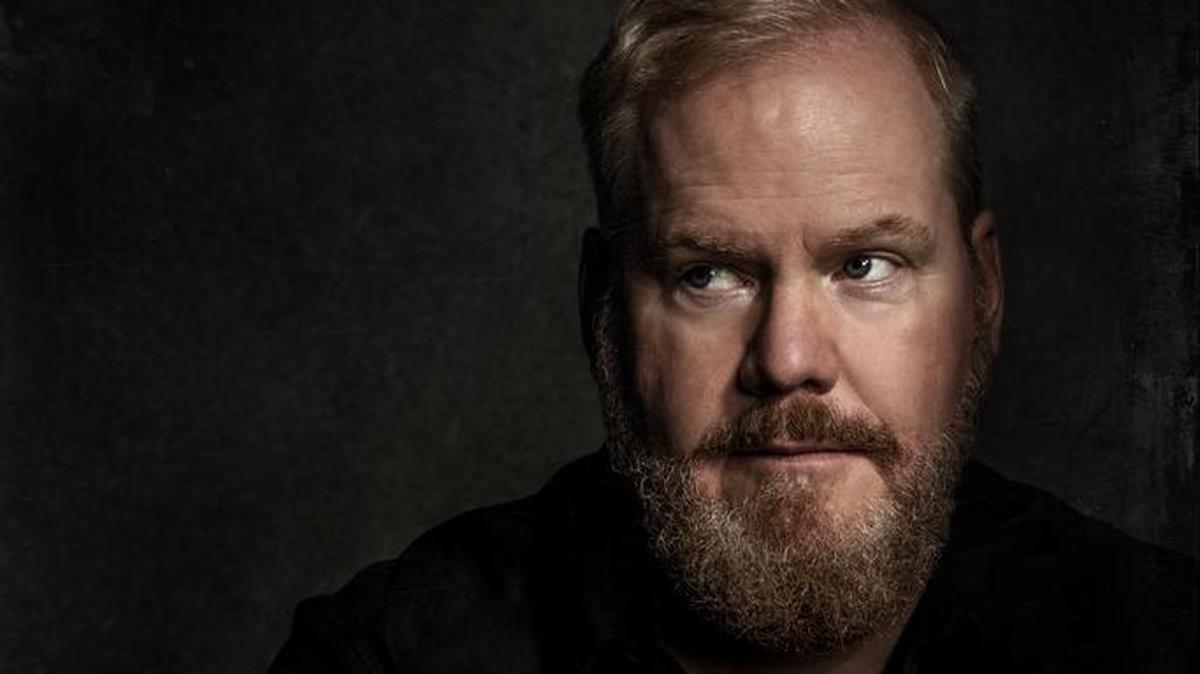 Jim Gaffigan, touring at Raleigh’s PNC Arena, talks about his wife’s tumor and recovery while he attempts to carry on a standup comedy career.