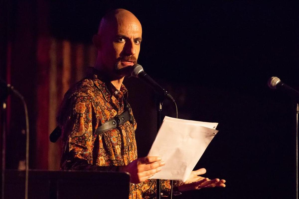 Cecil Baldwin in “Welcome to Night Vale” which comes to The Carolina Theatre of Durham Sept. 27th.