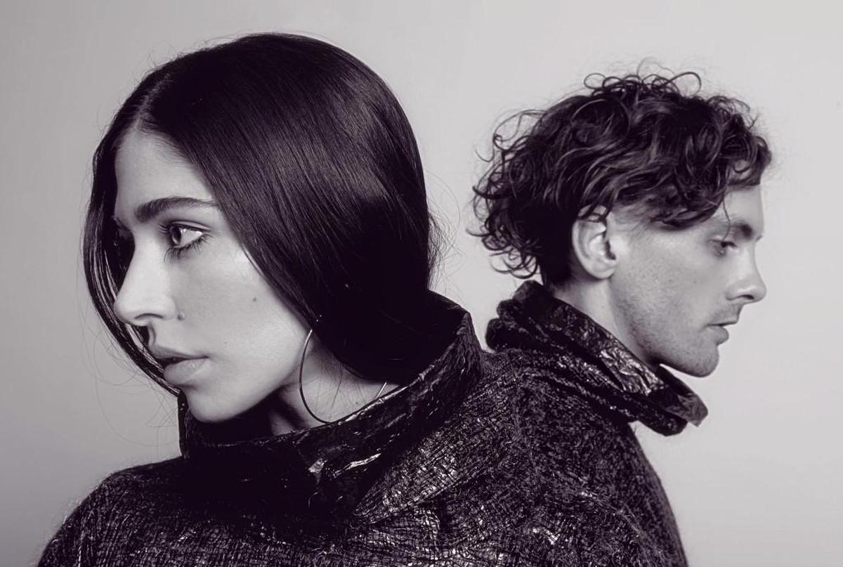 Caroline Polachek, left, is a Brooklyn-based musician who used to perform with Patrick Wimberly in Chairlift, right. She exited Moogfest 2018 music and technology festival after objecting to how her appearance was marketed.