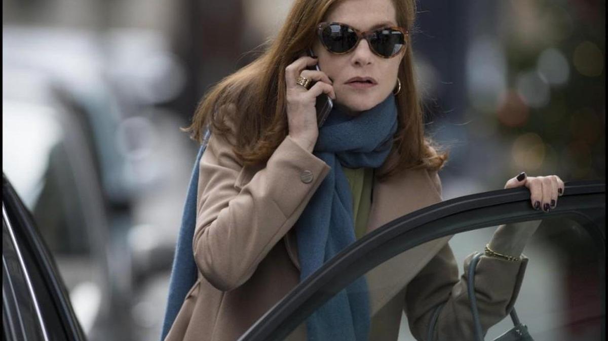 Isabelle Huppert as Michèle in “Elle.”