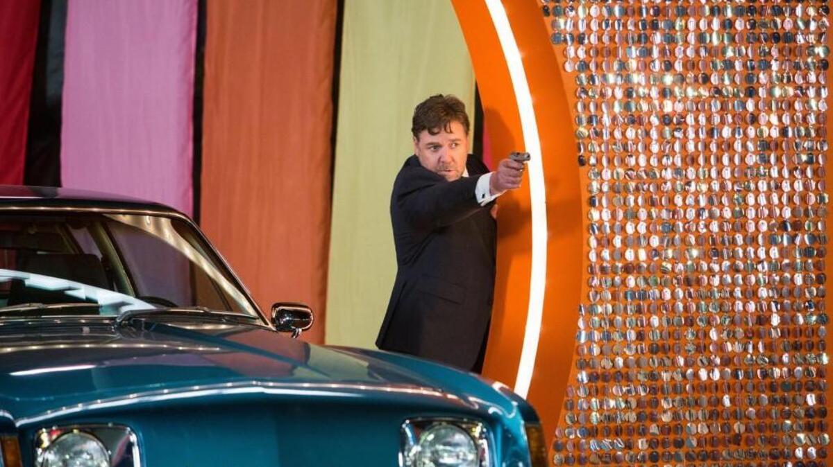 Russell Crowe as Jackson Healy in Warner Bros. Pictures' action comedy "The Nice Guys."
