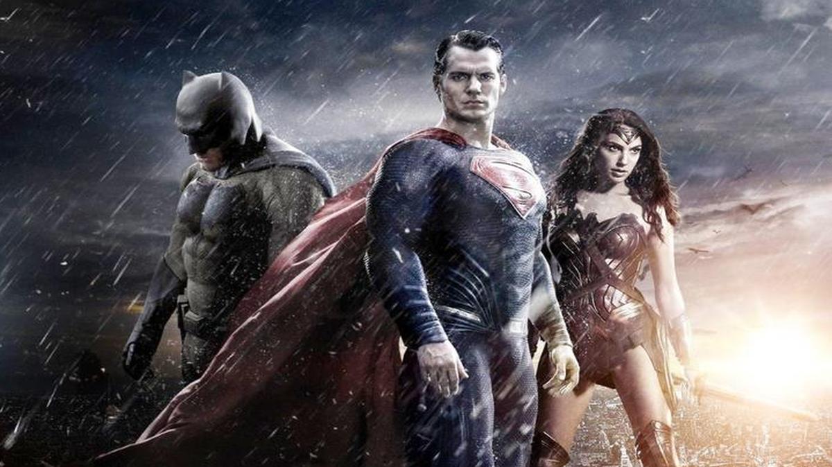 Ben Affleck, Henry Cavill and Gal Gadot in Warner Bros. Pictures' “Batman v Superman: Dawn of Justice.”