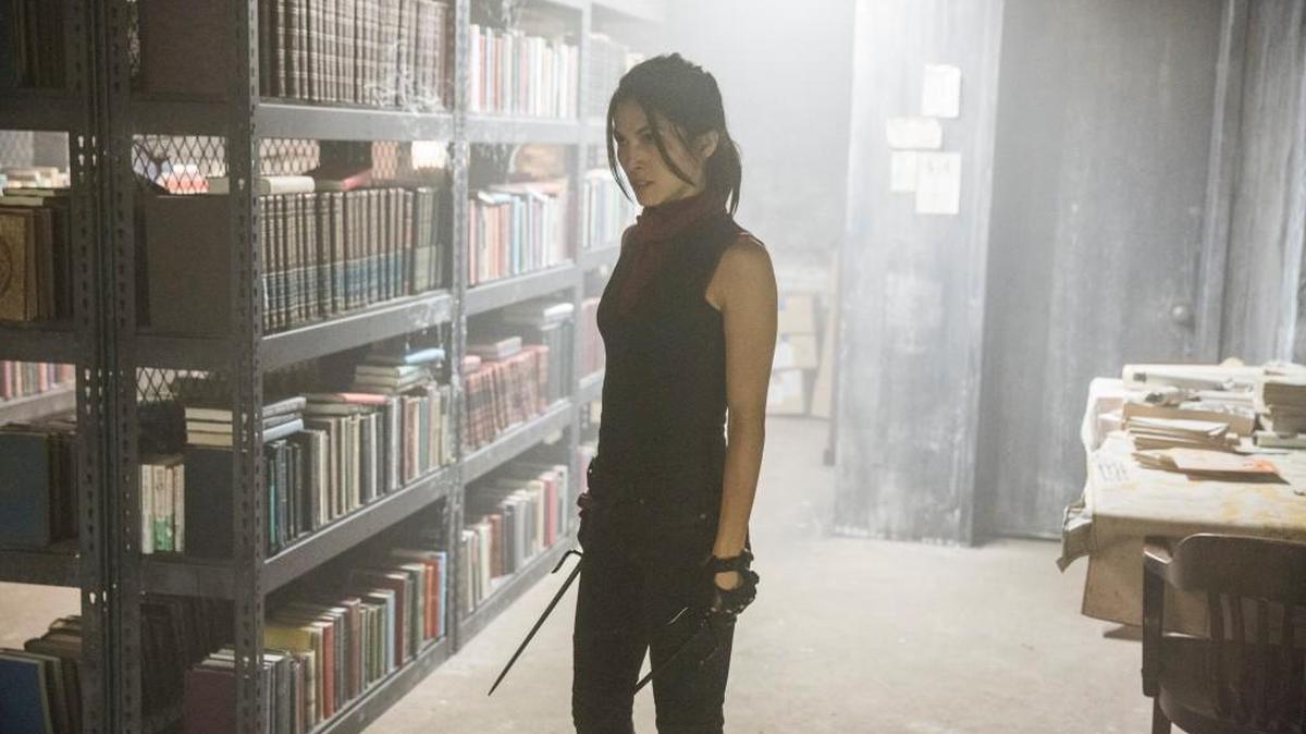Elodie Yung plays Elektra in Marvel's “Daredevil,” streaming now on Netflix.