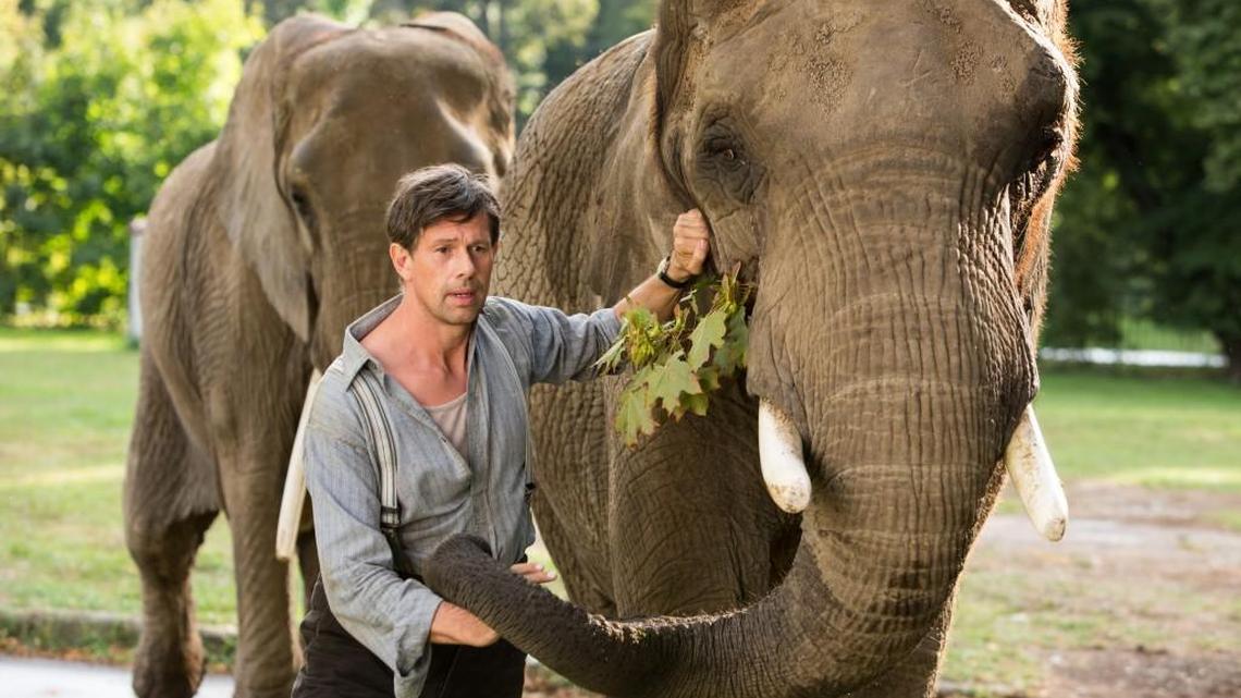 Johan Heldenbergh as Jan Zabinski in “The Zookeeper’s Wife.”