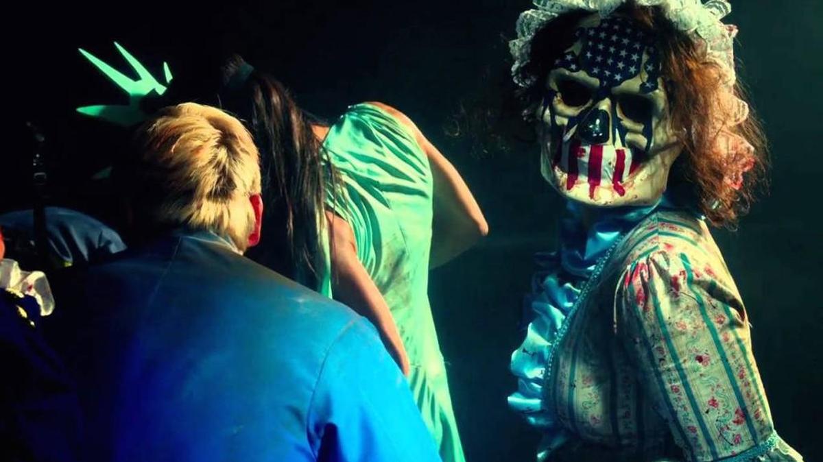 “The Purge: Election Year” is a wild ride of blood-soaked anarchy.