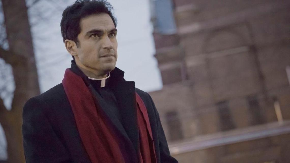 Alfonso Herrera plays conflicted priest Father Tomas Ortega in ‘The Exorcist’ on Fox.