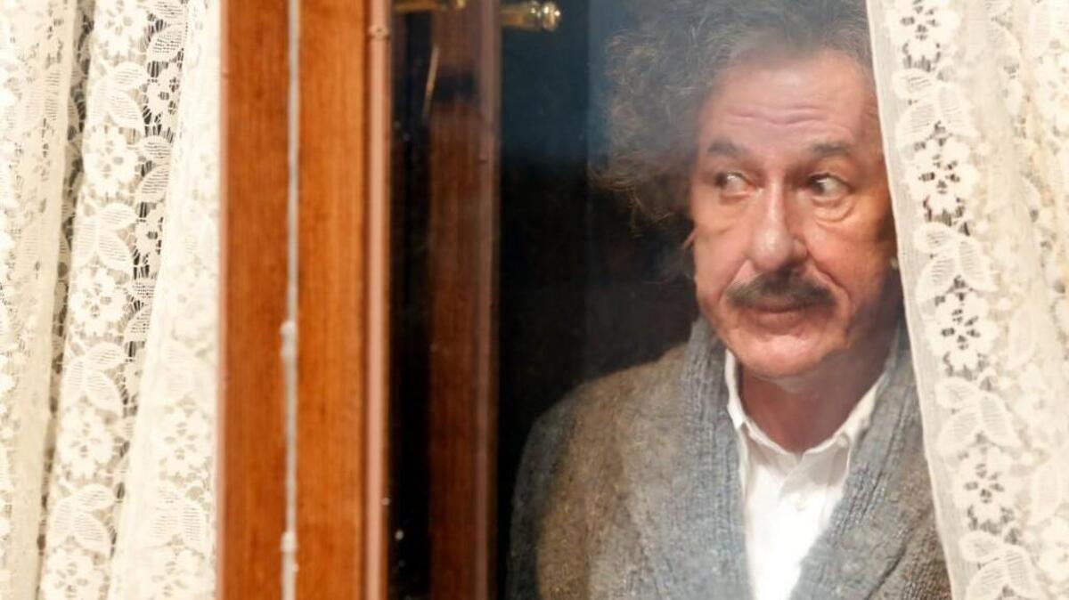 Geoffrey Rush stars as Albert Einstein in National Geographic’s “Genius.”