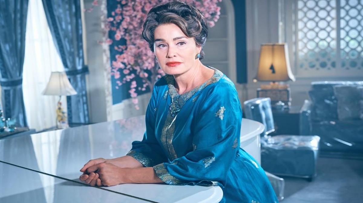 Jessica Lange as Joan Crawford in “FEUD: Bette and Joan.”
