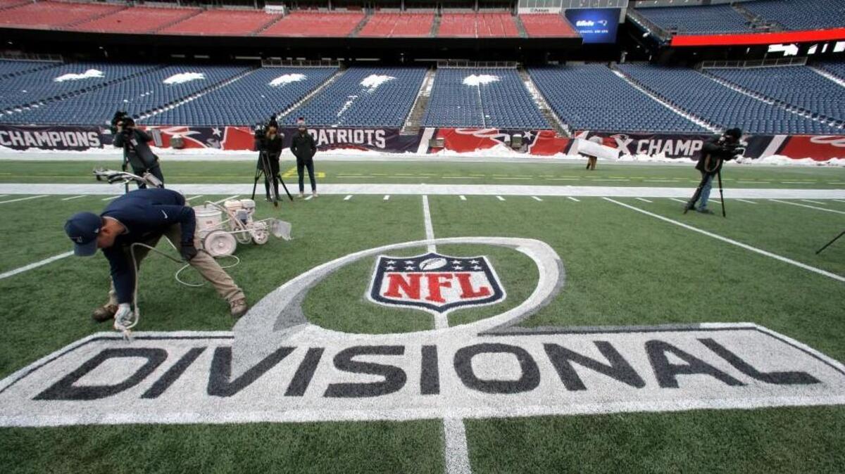 The Patriots are scheduled to host the Tennessee Titans in the AFC divisional round game, Saturday, Jan. 13, 2018, in Foxborough. (