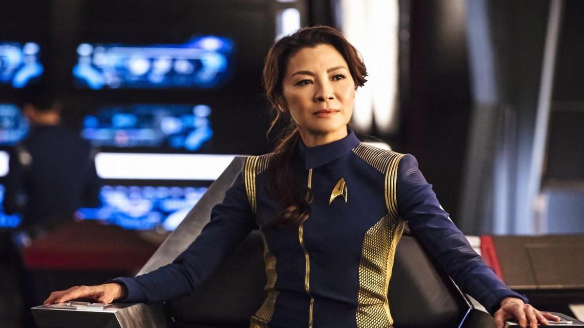 Michelle Yeoh as Captain Philippa Georgiou in the new CBS All Access series “Star Trek: Discovery.”