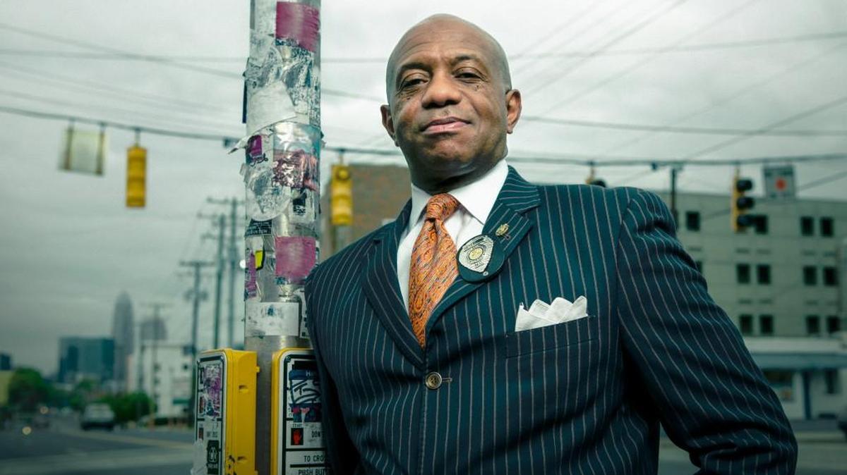 Garry Mcfadden, a retired Charlotte-Mecklenburg Police Detective, in “I Am Homicide.”