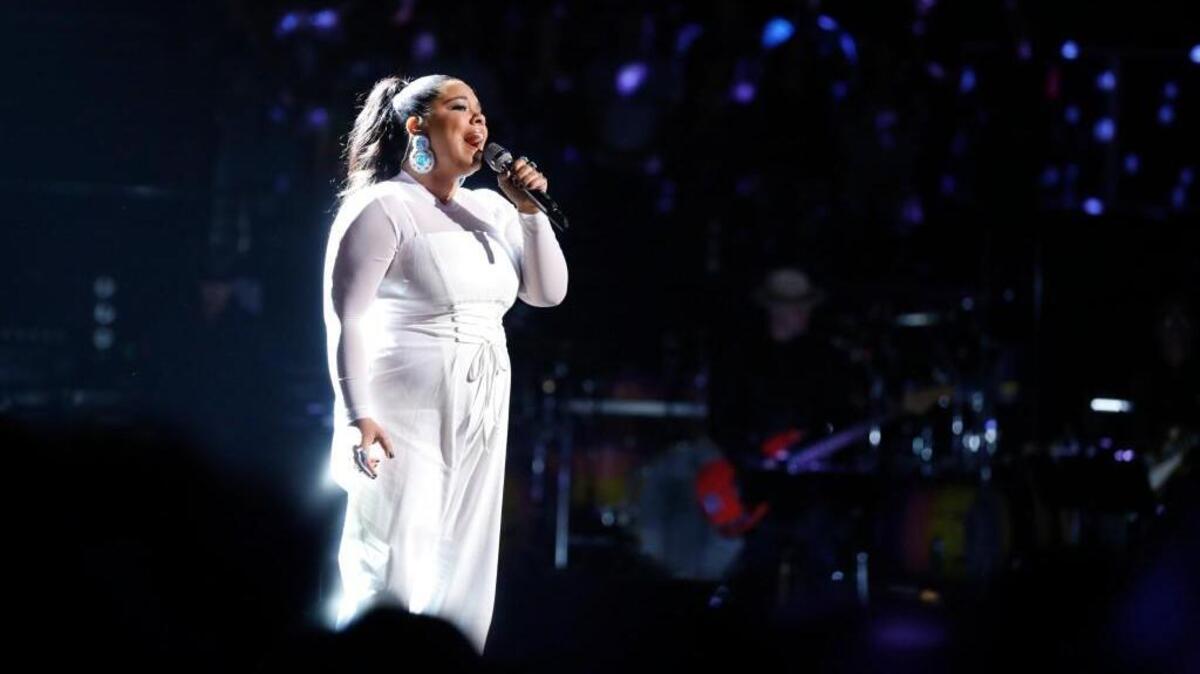 Brooke Simpson performs live on “The Voice” on Nov. 20 as part of the show’s Top 12.
