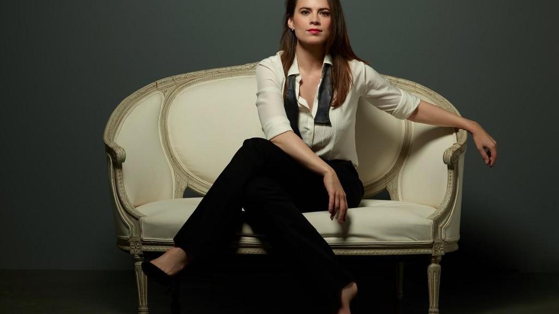 Hayley Atwell as Hayes Morrison in ABC’s “Conviction.”